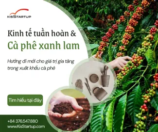 Kinh tế tuần hoàn và “cà phê xanh lam” – hướng đi mới cho giá trị gia tăng trong xuất khẩu cà phê