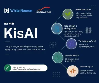 KisStartup ra mắt KisAI – Trợ lý AI chuyên biệt đồng hành cùng doanh nghiệp trong chuyển đổi số và xuất khẩu xanh